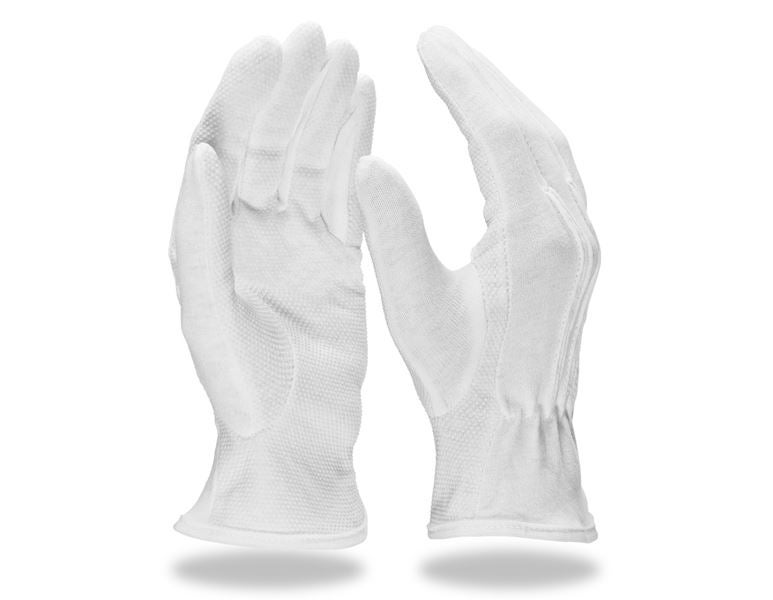 Úpletové rukavice s PVC Grip,12 ks v balení