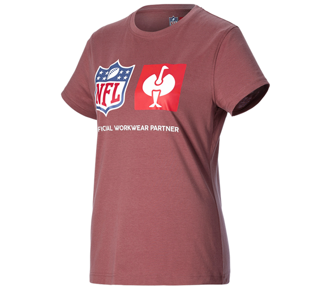 Hlavní náhled, Oděvy, NFL T-Shirt cotton, ladies, oxidově červená