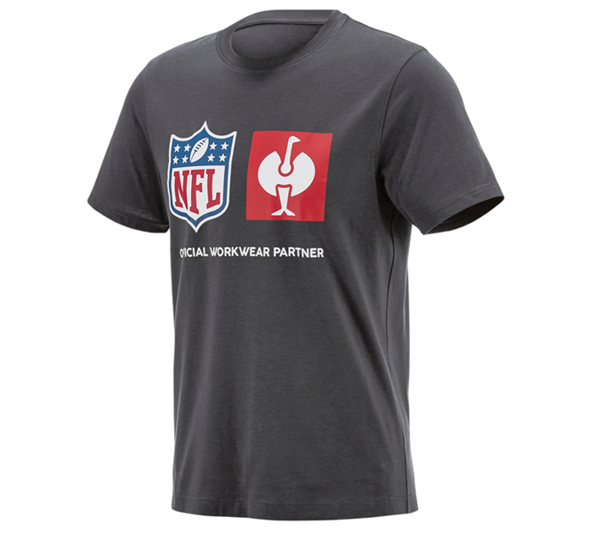 Hlavní náhled, Spolupráce, NFL T-Shirt cotton, karbonová šedá