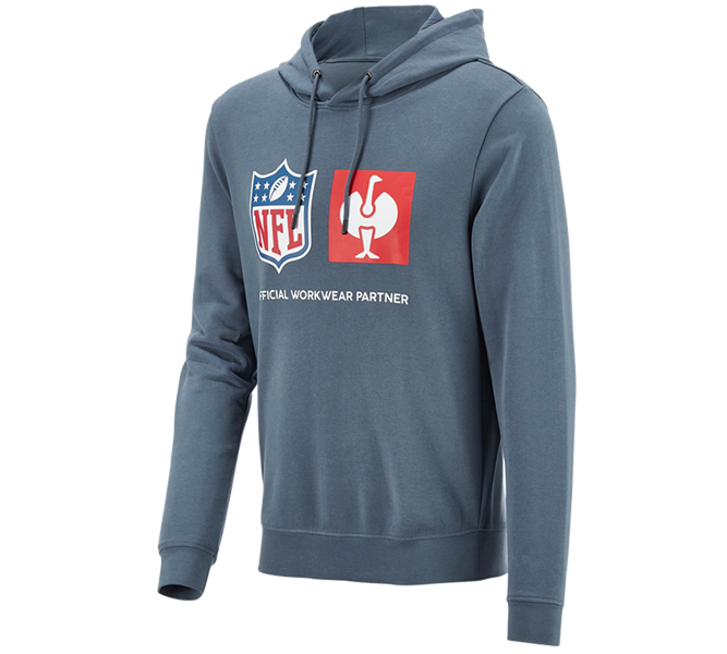 Hlavní náhled, Oděvy, NFL Hoodie cotton, oxidově modrá