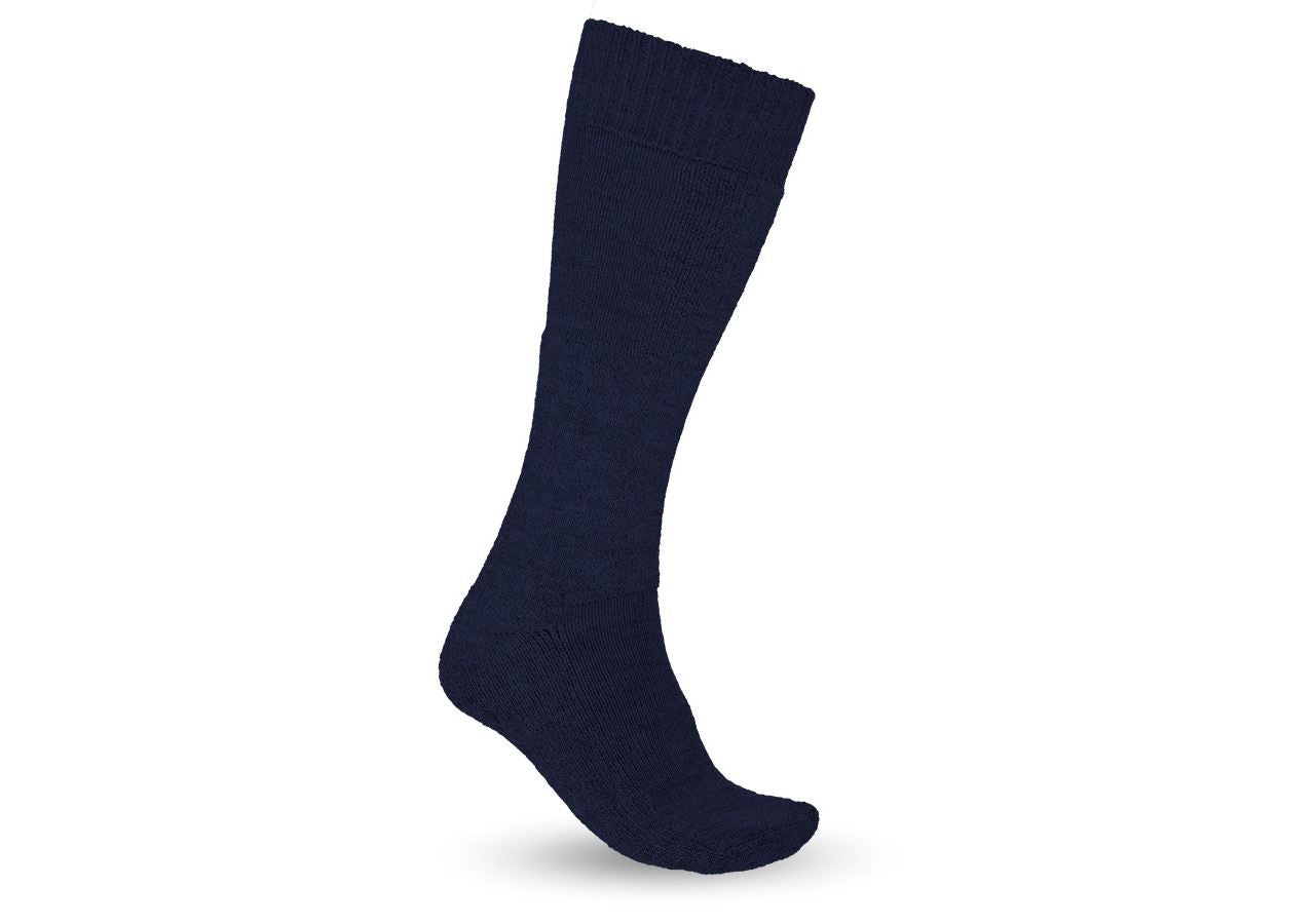 Ponožky | Punčochy: e.s. Turistické ponožky Nature x-warm/x-high + modrá