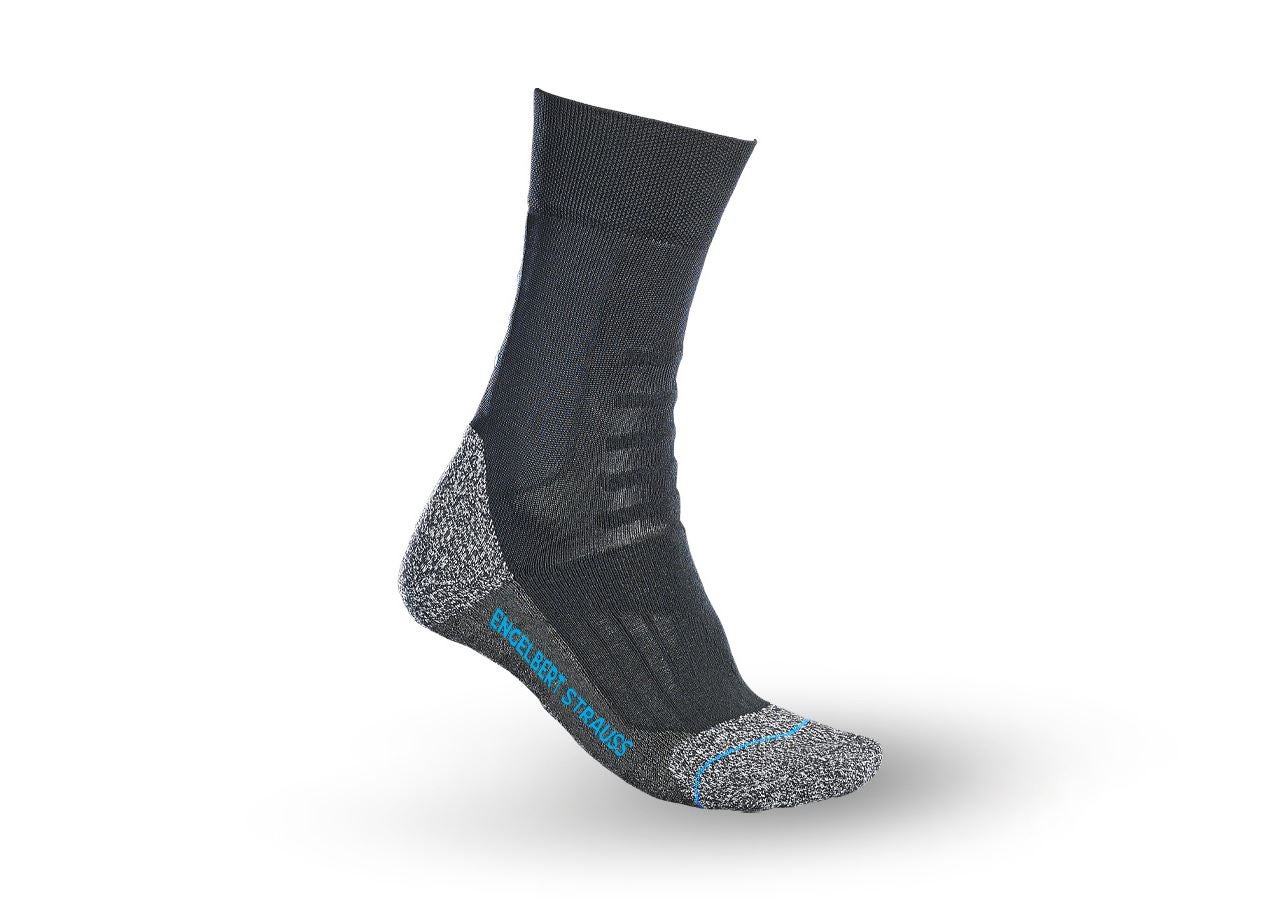 Ponožky | Punčochy: e.s. Víceúčelové ponožky Function cool/high + černá