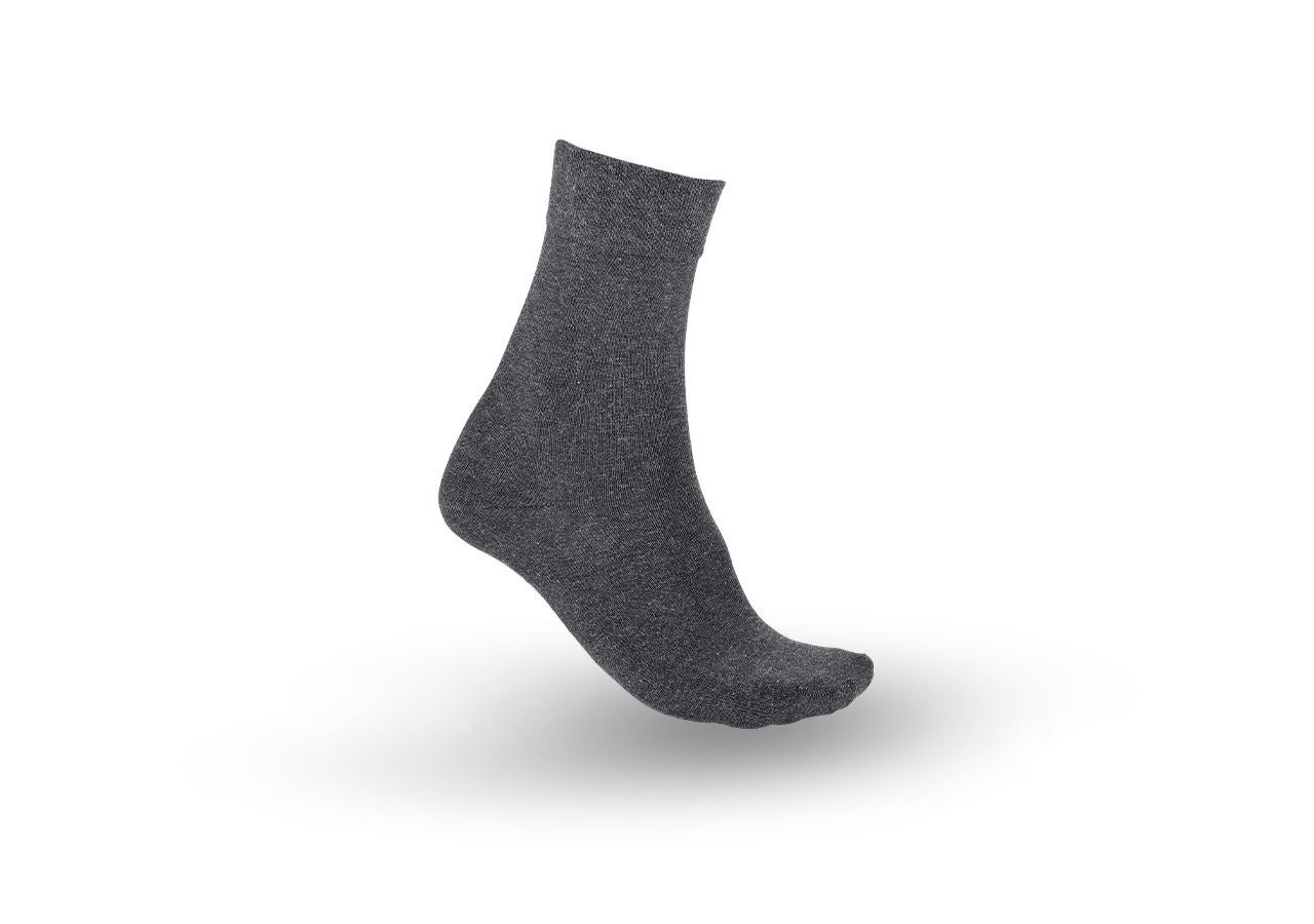Ponožky | Punčochy: e.s. Ponožky Business classic light/high, 2 ks + antracit