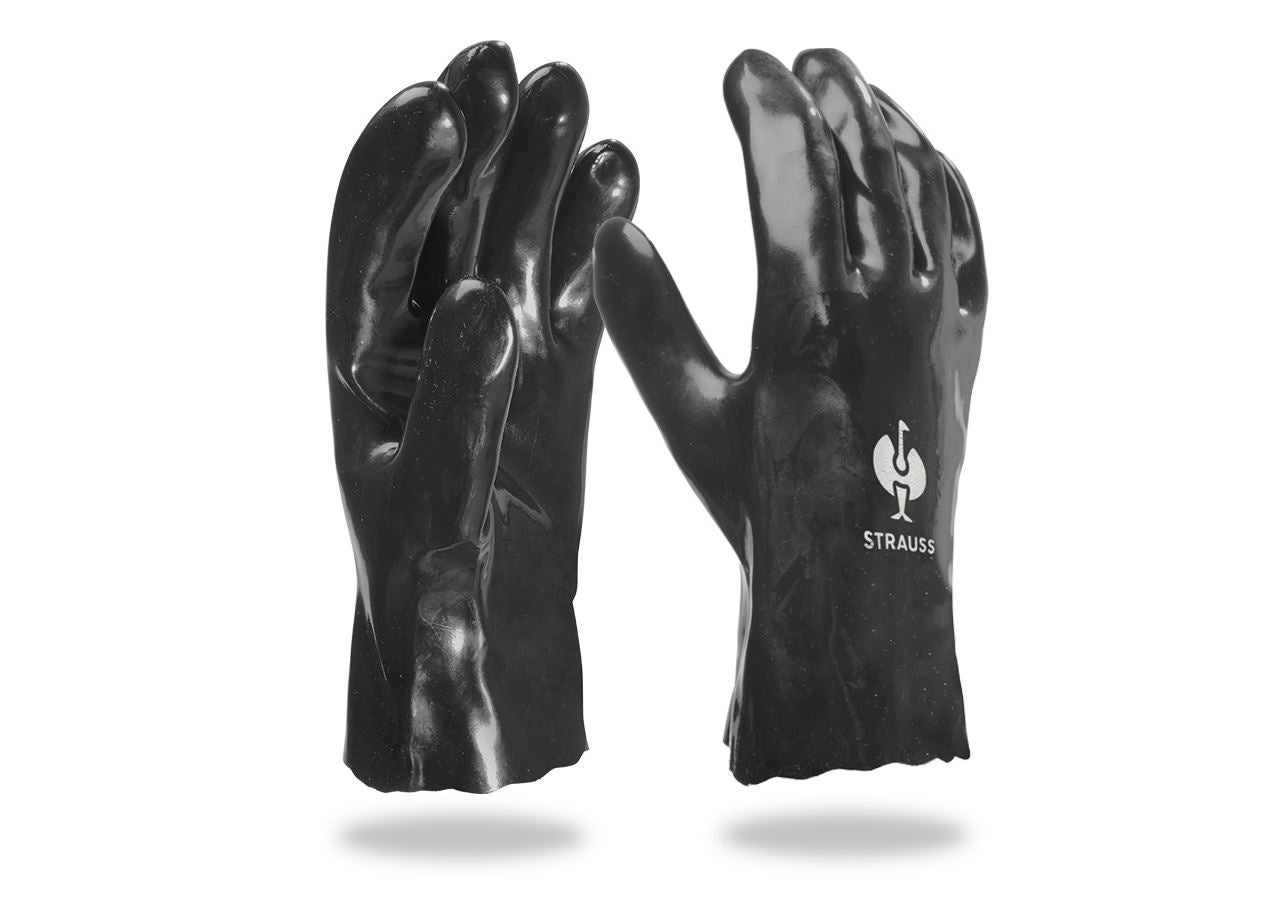 Povrstvené: Speciální rukavice z PVC Oil Protec