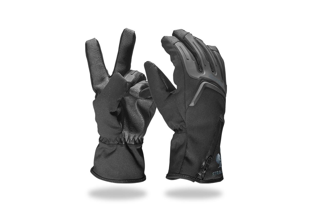 Doplňky: e.s. Dětské Zimní rukavice Proteus Ice + černá/šedá