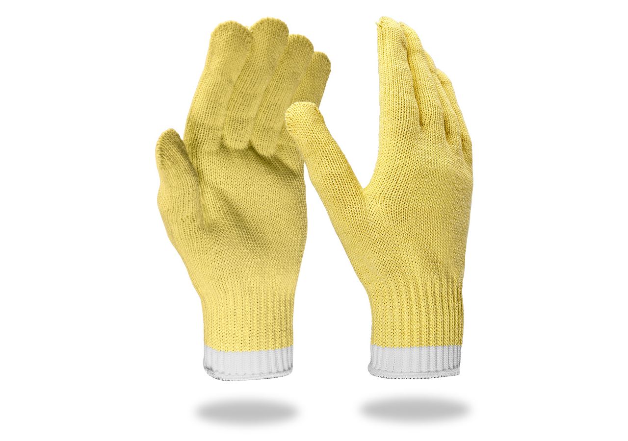 Textilní: Aramid pletené rukavice