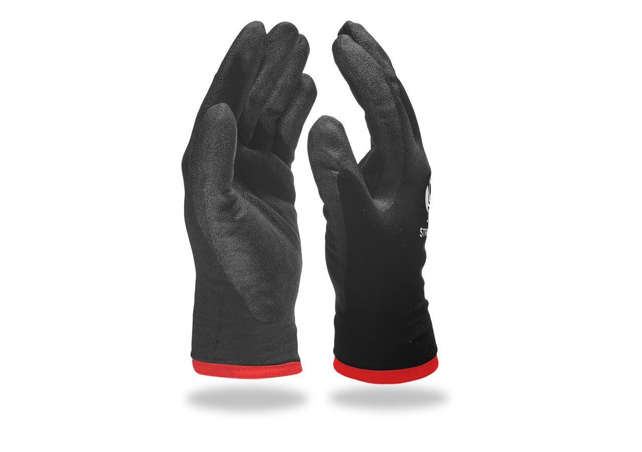 Povrstvené: Vinylové zimní rukavice Comfort Plus