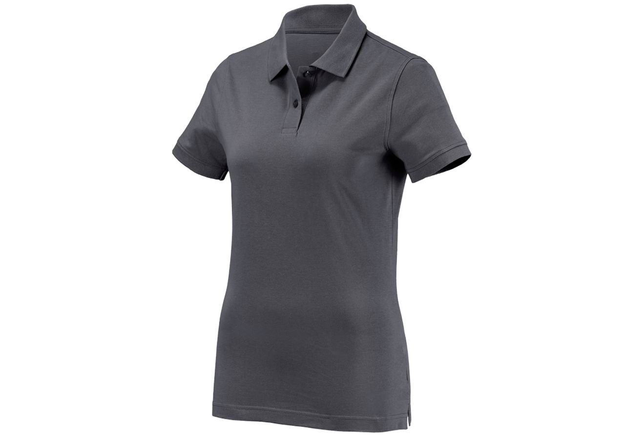 Trička | Svetry | Košile: Polo-Tričko cotton, dámské + antracit