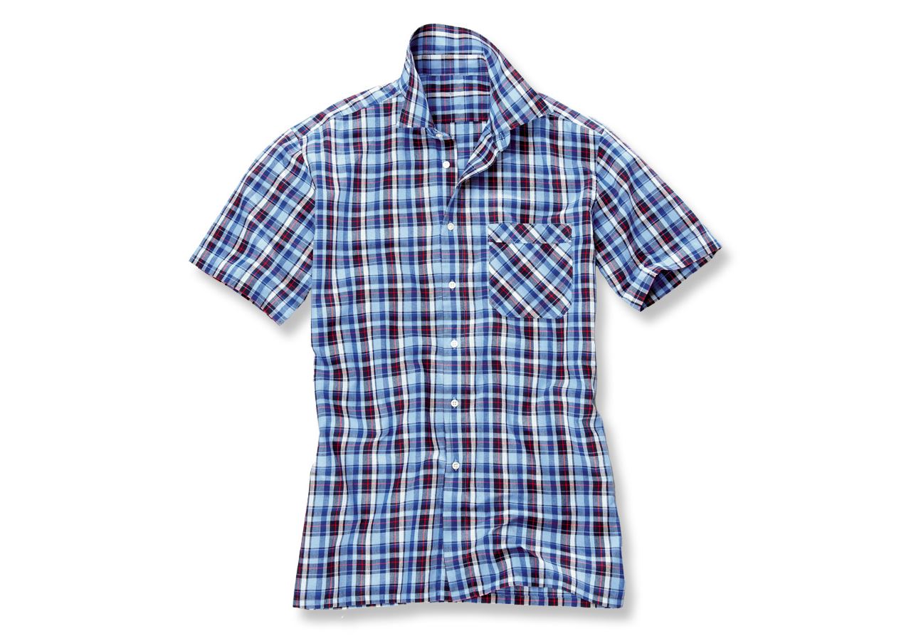 Trička, svetry & košile: Košile s krátkým rukávem Rom + modrá