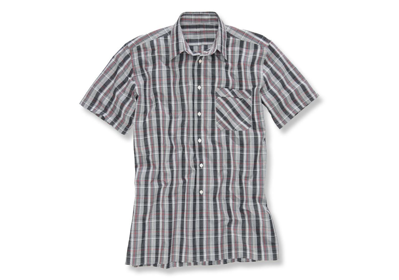 Trička, svetry & košile: Košile s krátkým rukávem Rom + šedá