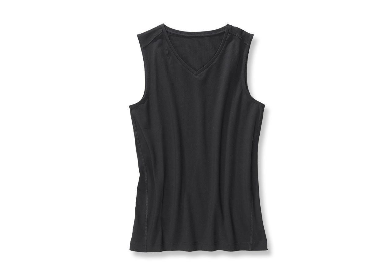 Spodní prádlo | Termo oblečení: e.s. Atletické tričko cotton stretch + černá