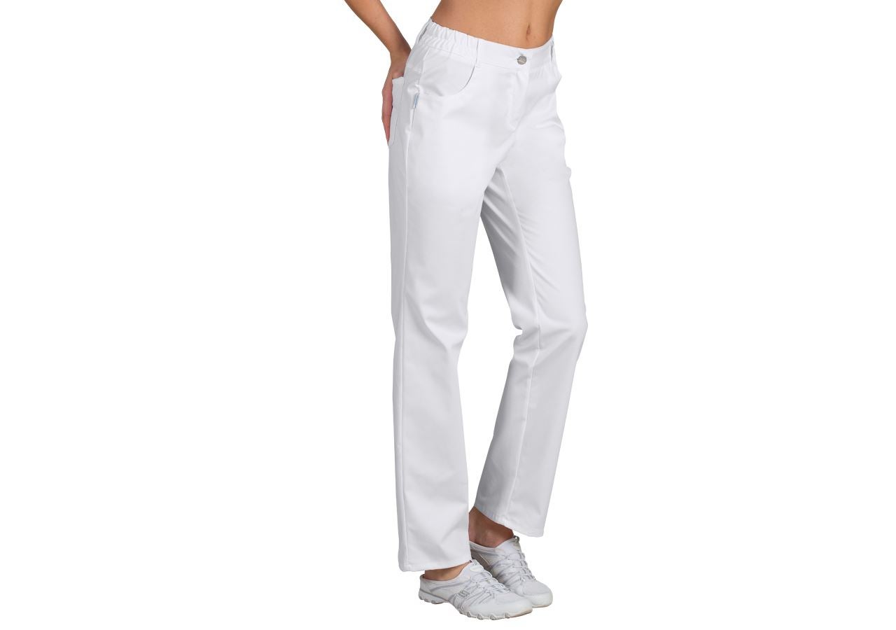 Pracovní kalhoty: Dámské kalhoty Winnie + bílá