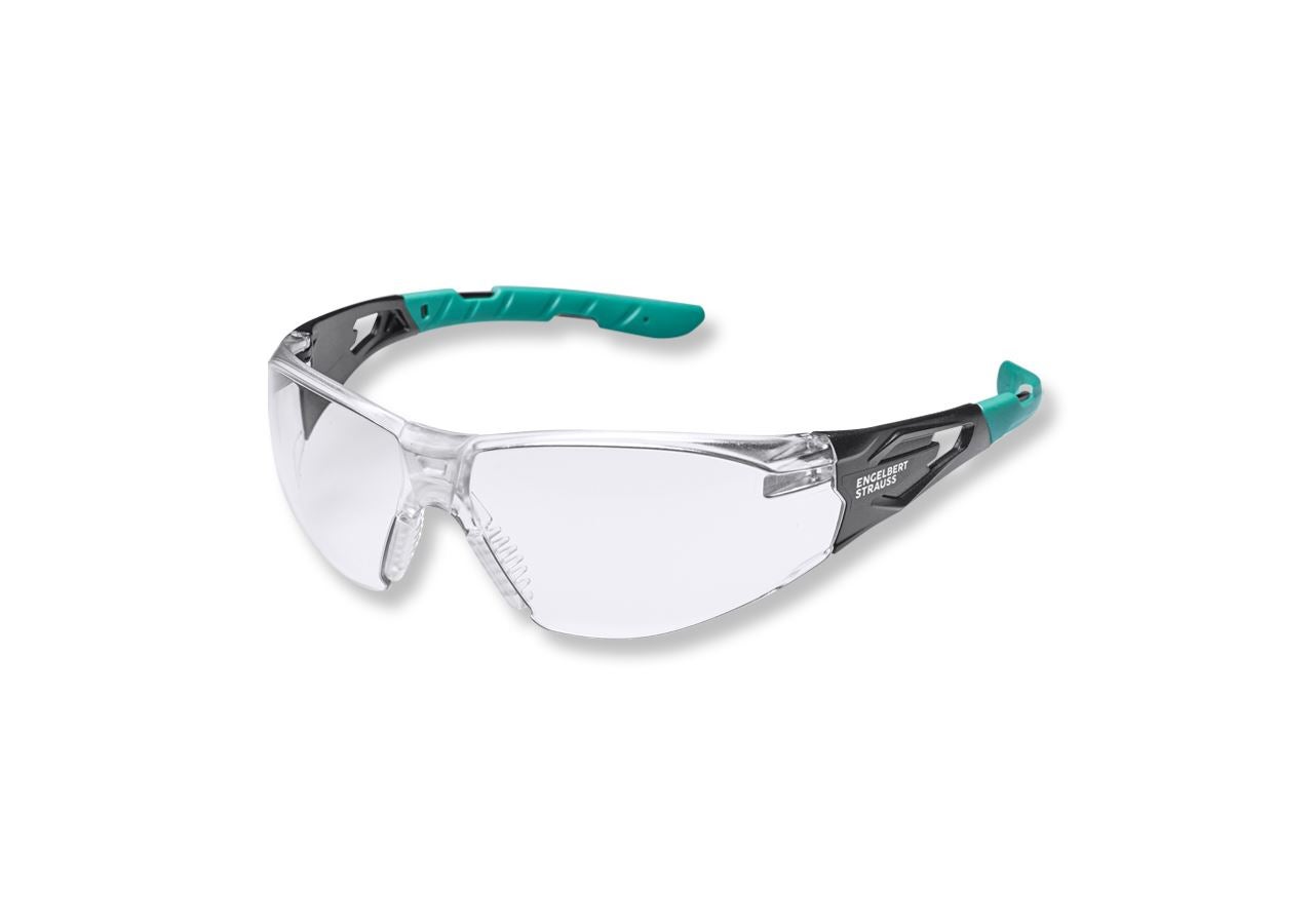 Ochranné brýle: e.s. Dámské ochranné brýle Wise + jasná-transparentní/tyrkysová