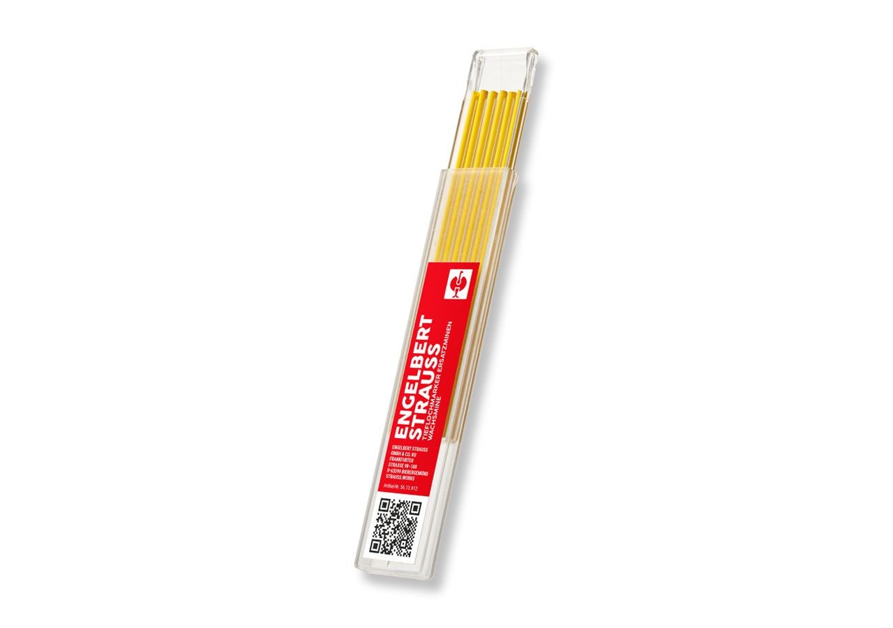 Značkovací nástroje: e.s. Náhradní tuha do značkovače s dlouhým hrotem + žlutá