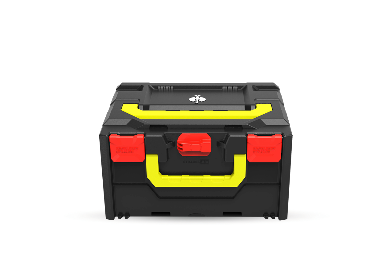 STRAUSSbox Systém: STRAUSSbox 215 midi Color + ohnivě červená