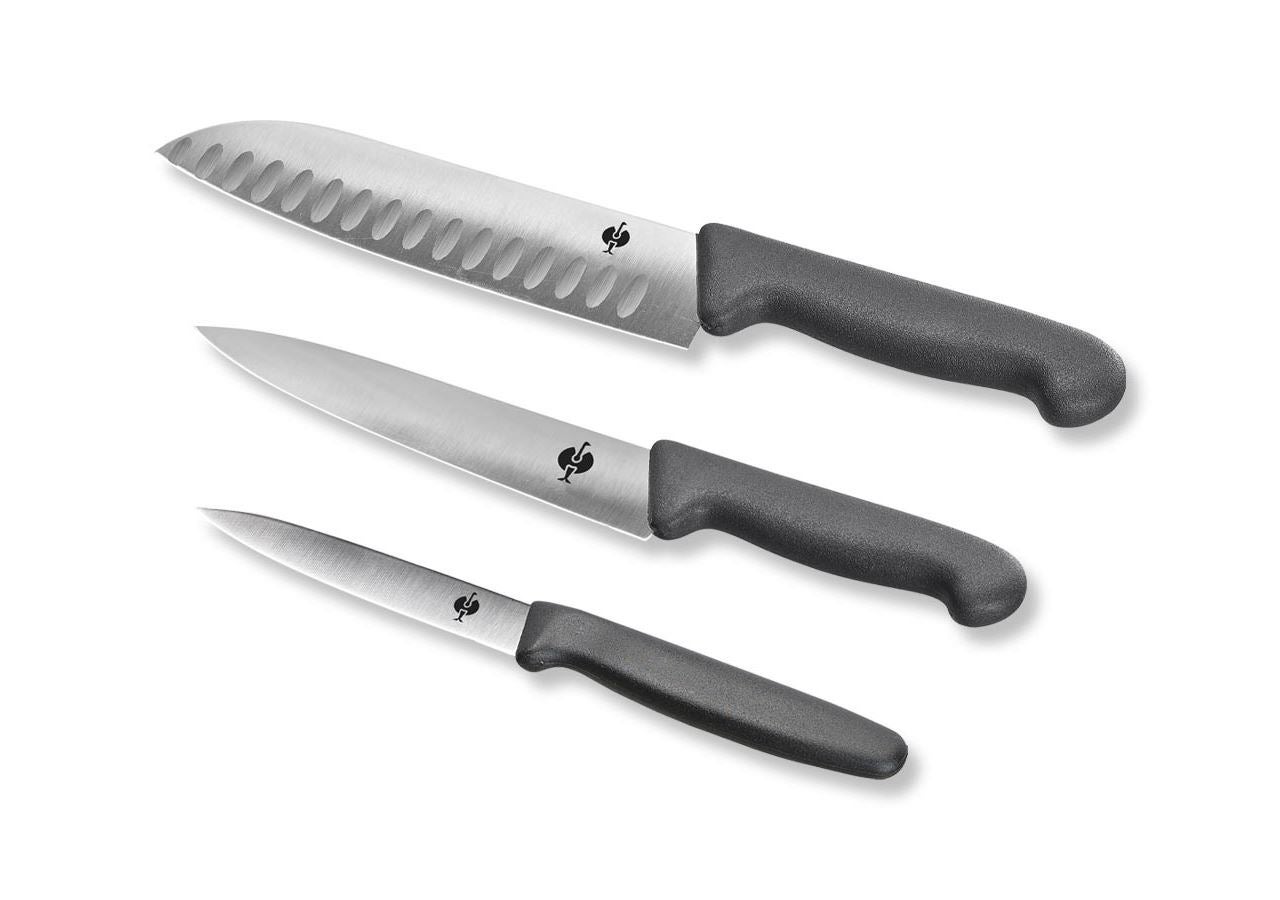 Kuchyně | domácnost: Sada kuchyňských nožů, 3dílná