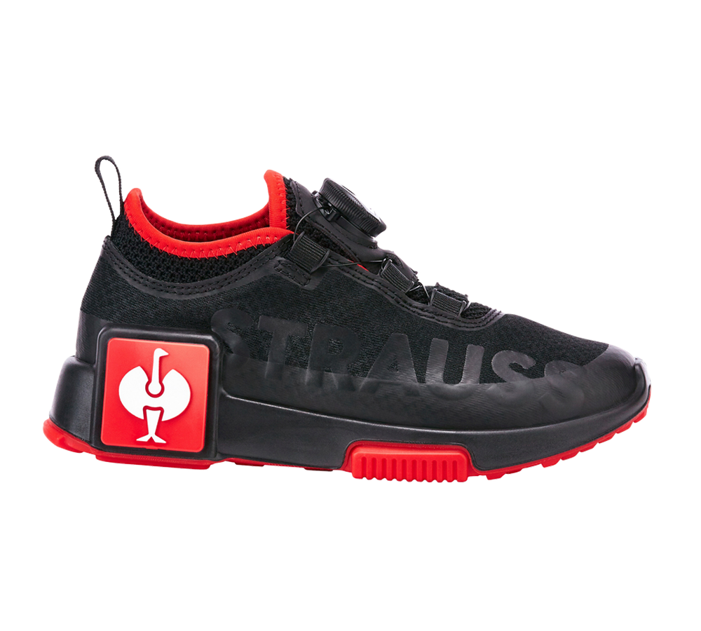 Dětská obuv: Víceúčelová obuv e.s. Etosha, dětská + černá/strauss červená