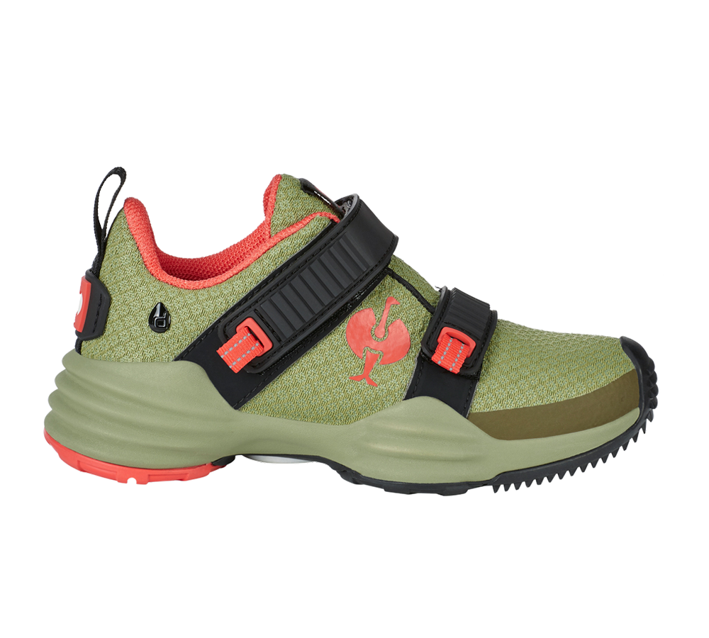 Dětská obuv: Víceúčelová obuv e.s. Waza, dětská + bledě zelená/solární červená
