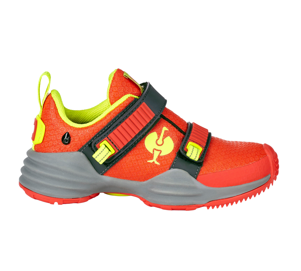 Dětská obuv: Víceúčelová obuv e.s. Waza, dětská + solární červená/výstražná žlutá