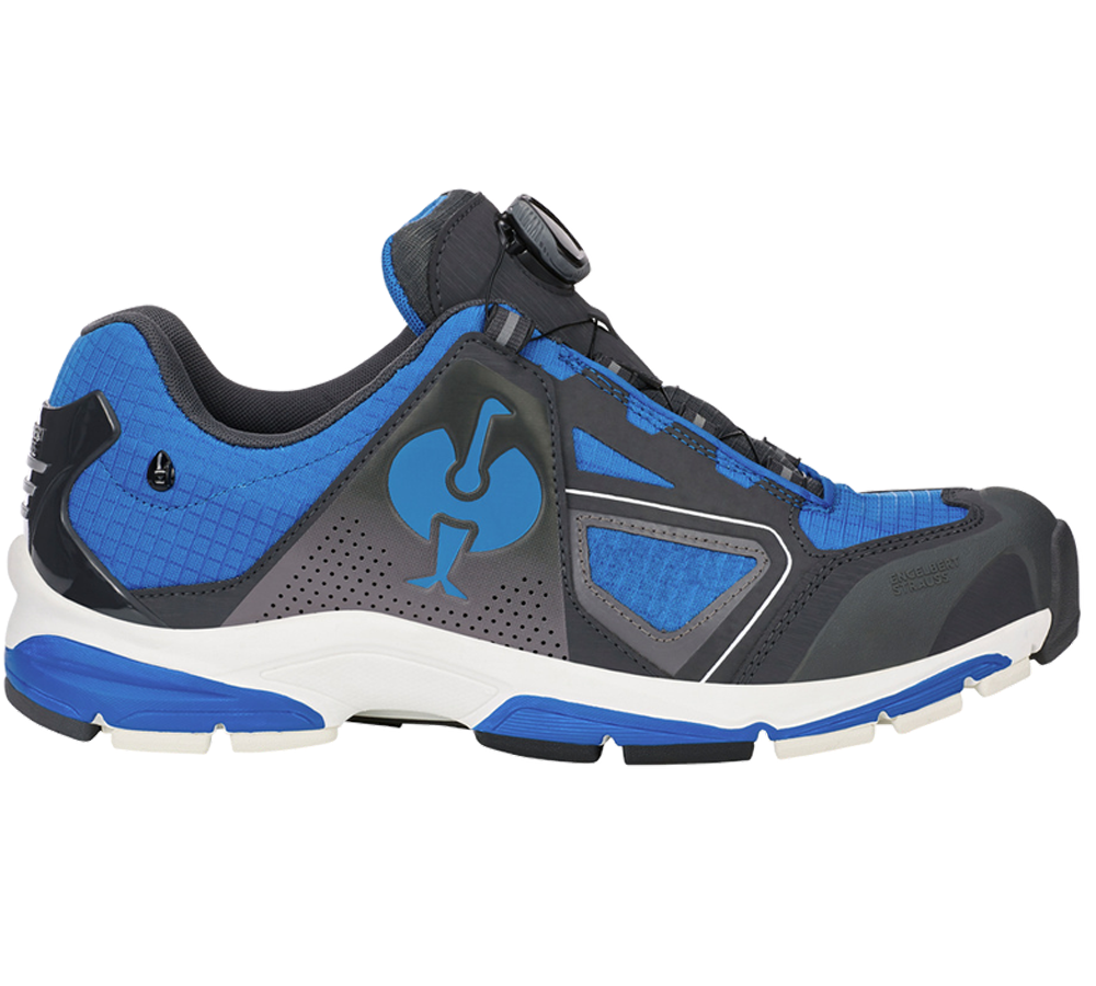 O2: O2 Pracovní obuv e.s. Minkar II + enciánově modrá/grafit/bílá