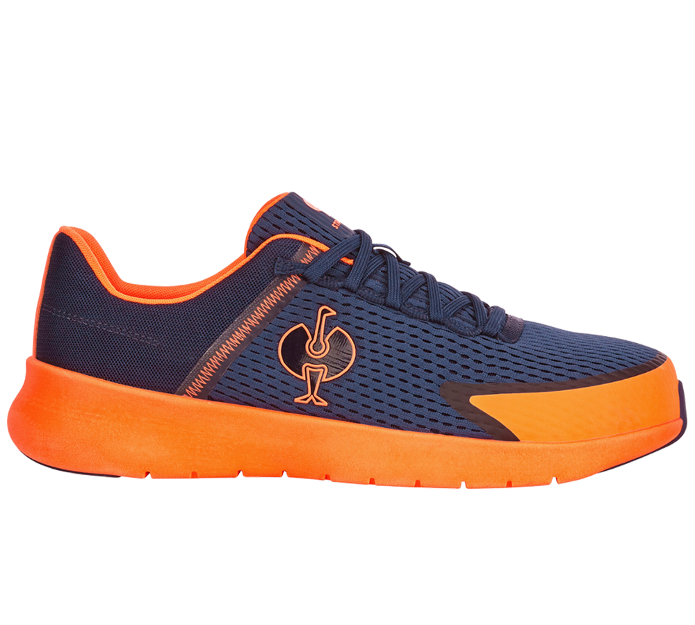 SB: SB Bezpečnostní obuv e.s. Tarent low + tmavomodrá/výstražná oranžová