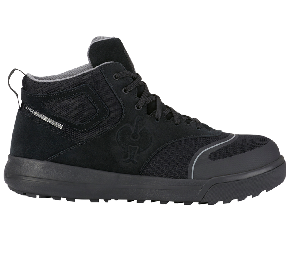 S1: S1 Bezpečnostní obuv e.s. Vasegus II mid + černá