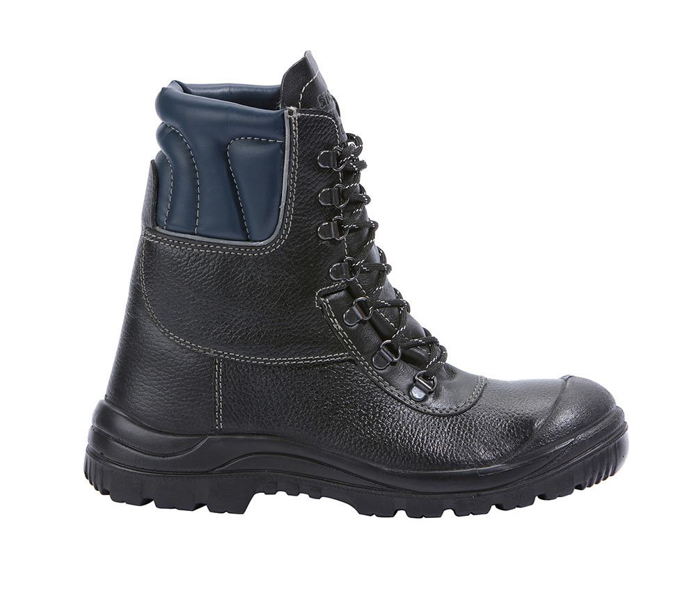 S3: STONEKIT S3 Zimní vysoká bezpečnostní obuv Ottawa + černá/modrá