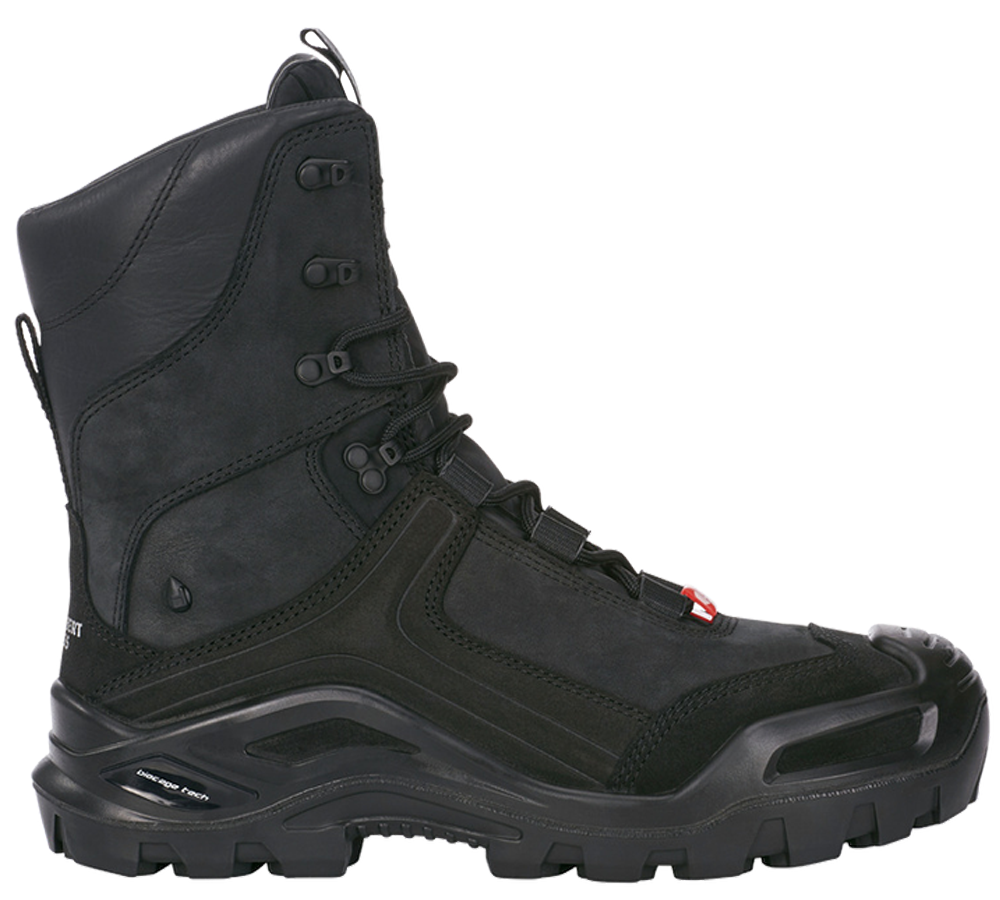 S3: e.s. S3 Bezpečnostní vysoká obuv Nembus high + černá