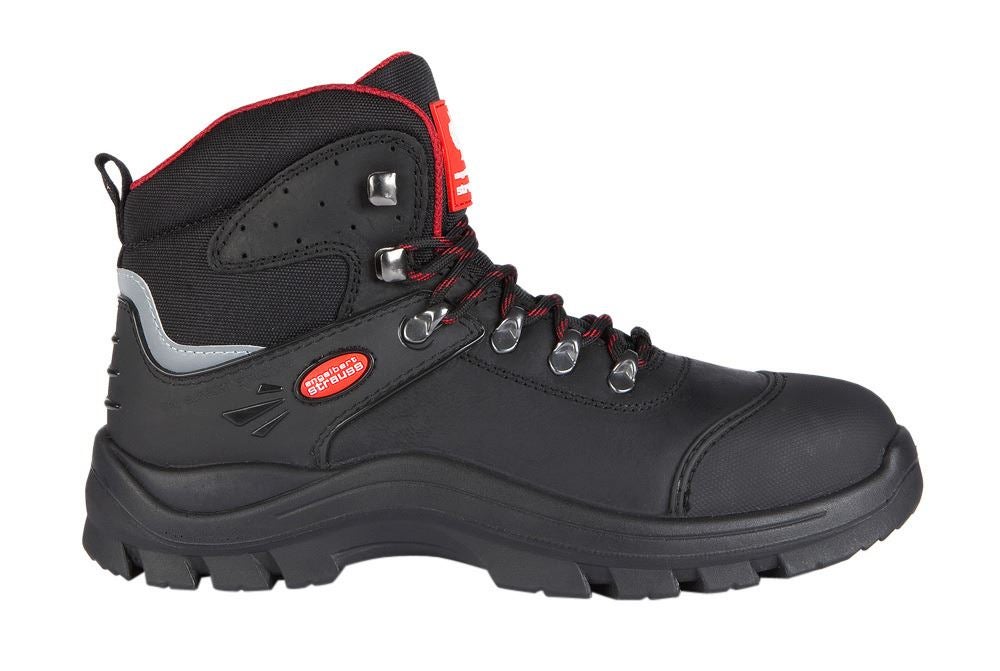 S3: S3 Bezpečnostní obuv David + černá/červená