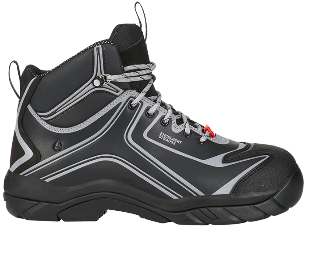 S3: e.s. S3 Bezpečnostní obuv Kajam + černá/platinová