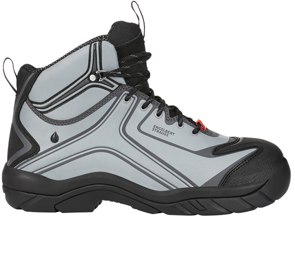 S3: e.s. S3 Bezpečnostní obuv Kajam + platinová/antracit/černá