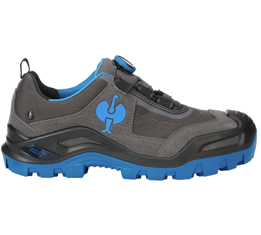 S3: S3 Bezpečnostní obuv e.s. Kastra II low + titan/enciánově modrá