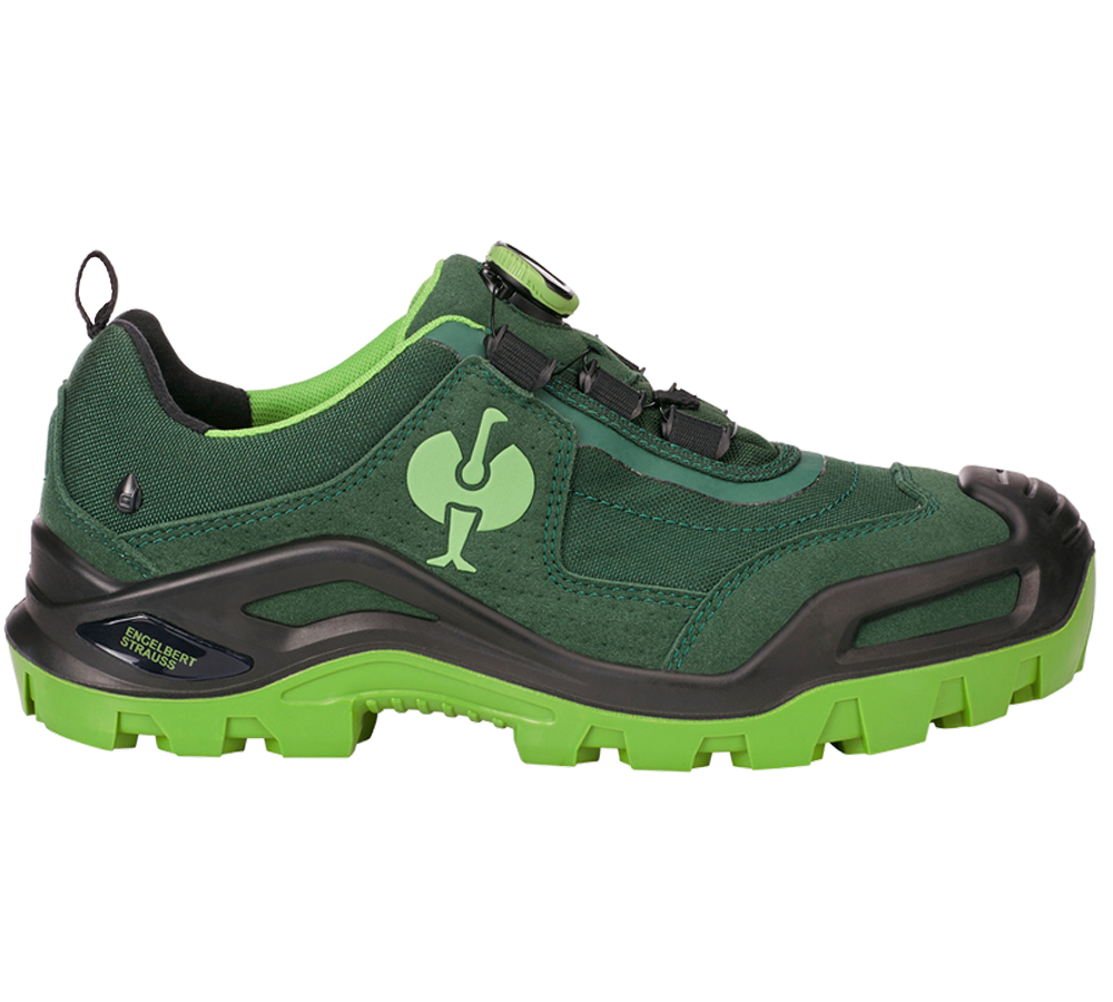 S3: S3 Bezpečnostní obuv e.s. Kastra II low + zelená/mořská zelená