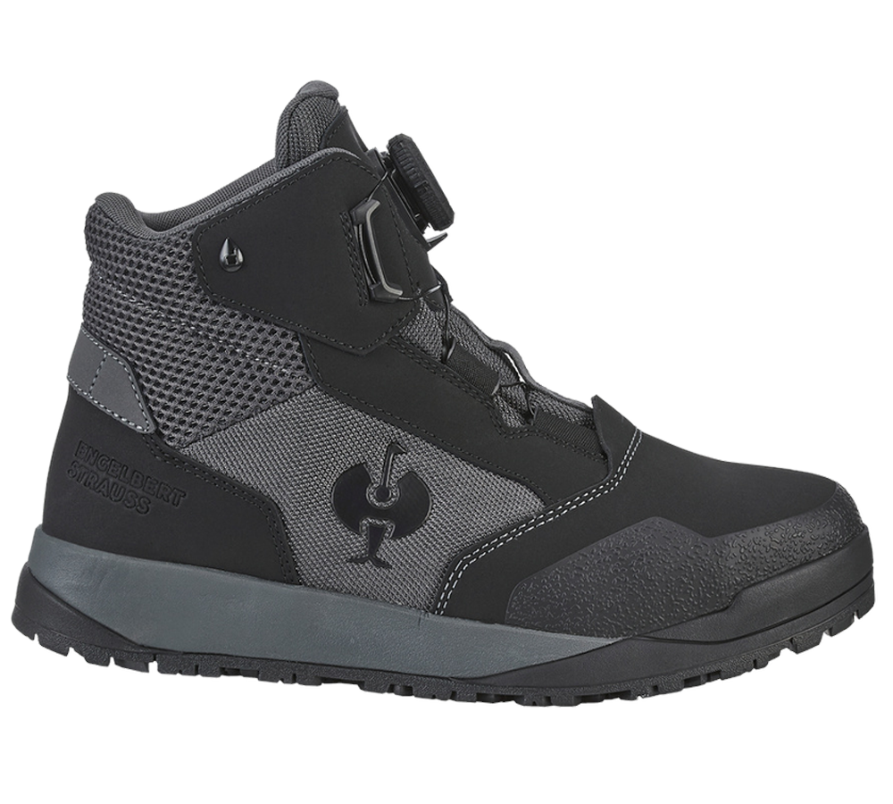 S7: S7 Bezpečnostní obuv e.s. Murcia mid + karbonová šedá/černá
