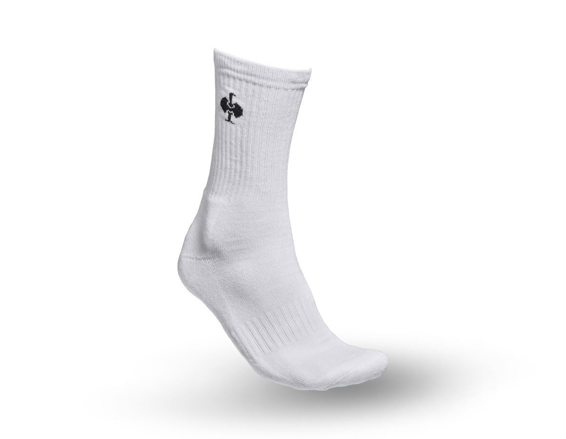 Ponožky | Punčochy: e.s. Víceúčelové ponožky Classic light/high + bílá