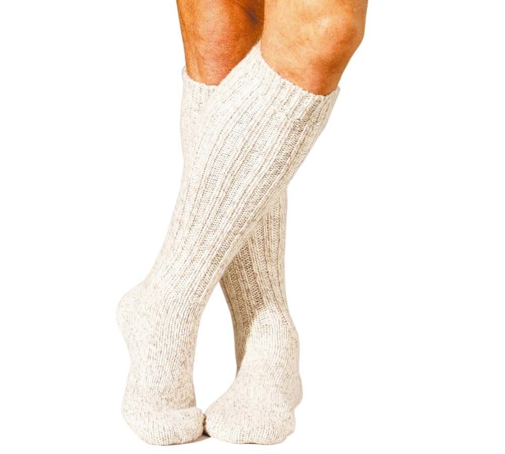 Ponožky | Punčochy: e.s. Norské ponožky Nature x-warm/x-high + přírodní
