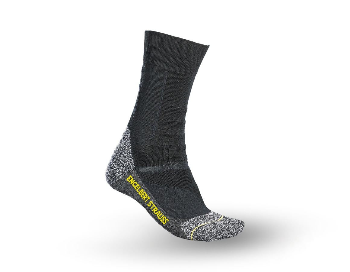 Ponožky | Punčochy: e.s. Víceúčelové ponožky Funct. light/high + černá
