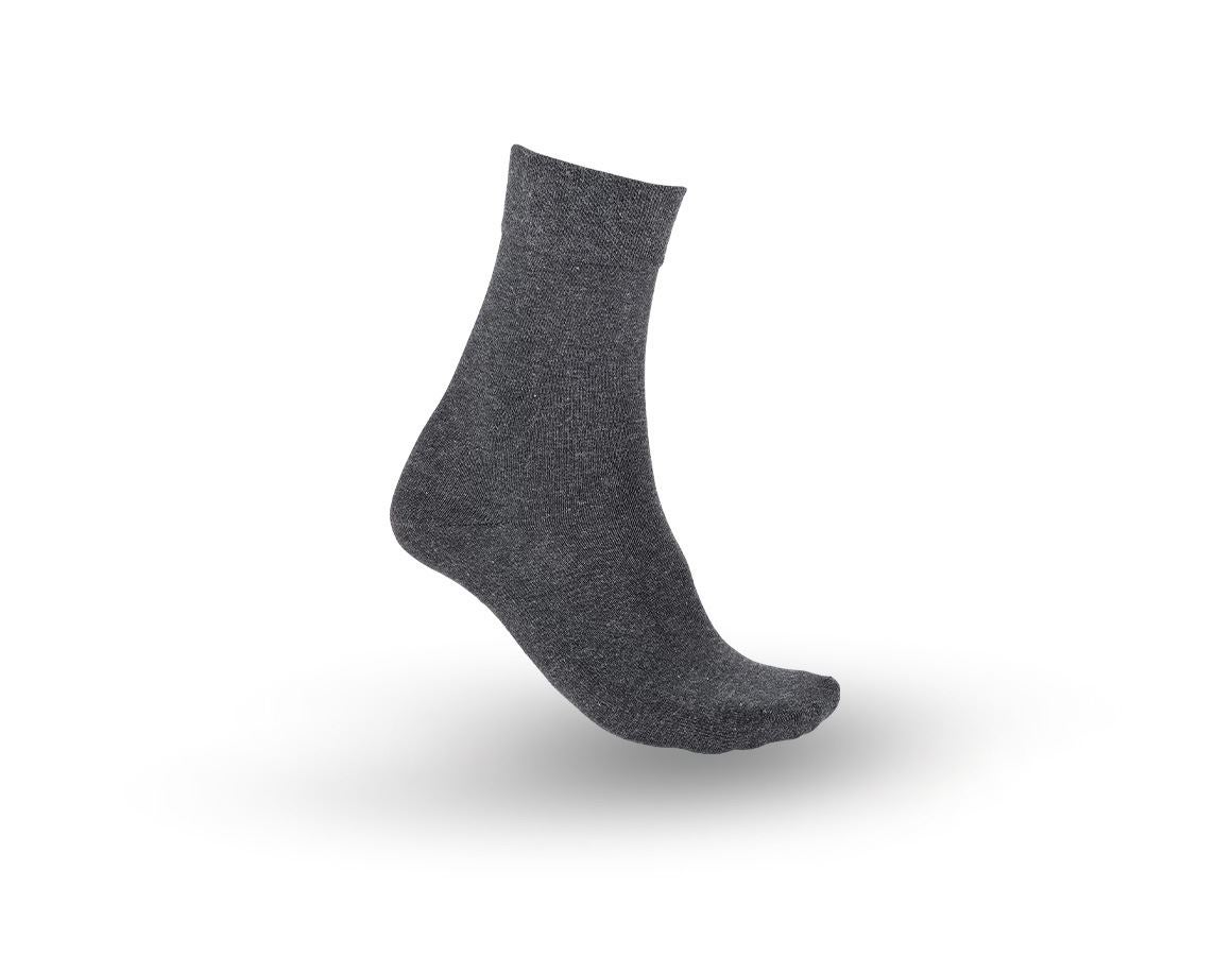 Ponožky | Punčochy: e.s. Ponožky Business classic light/high, 2 ks + antracit