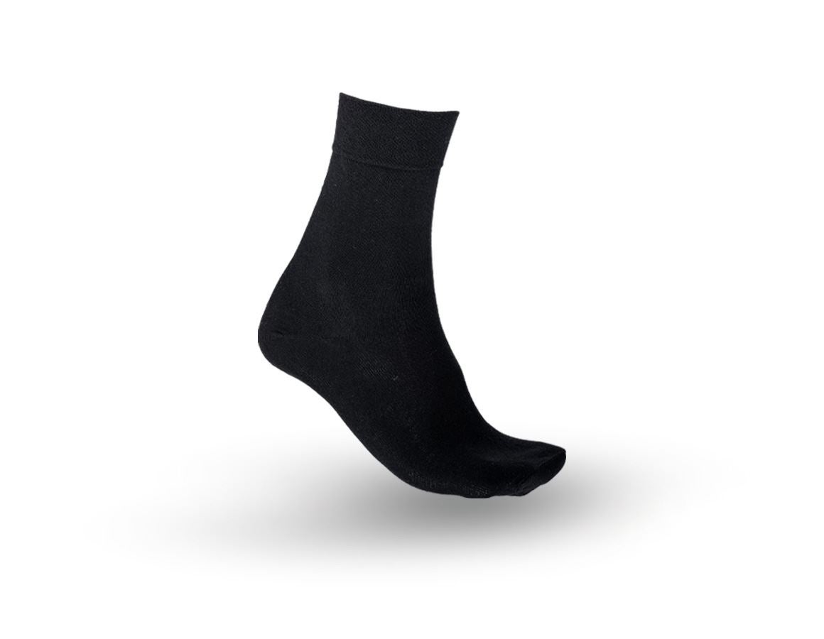 Ponožky | Punčochy: e.s. Ponožky Business classic light/high, 2 ks + černá