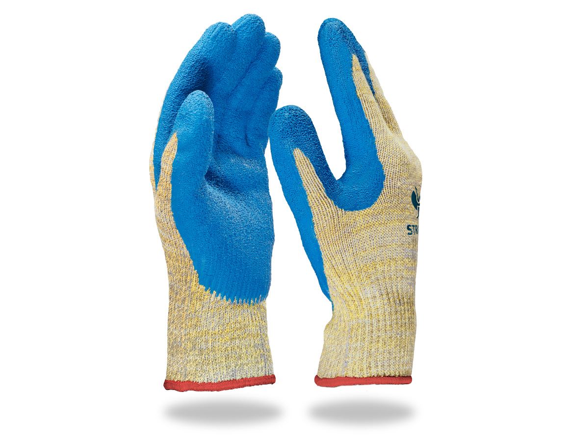 Povrstvené: Aramid latexové rukavice Cutprotec