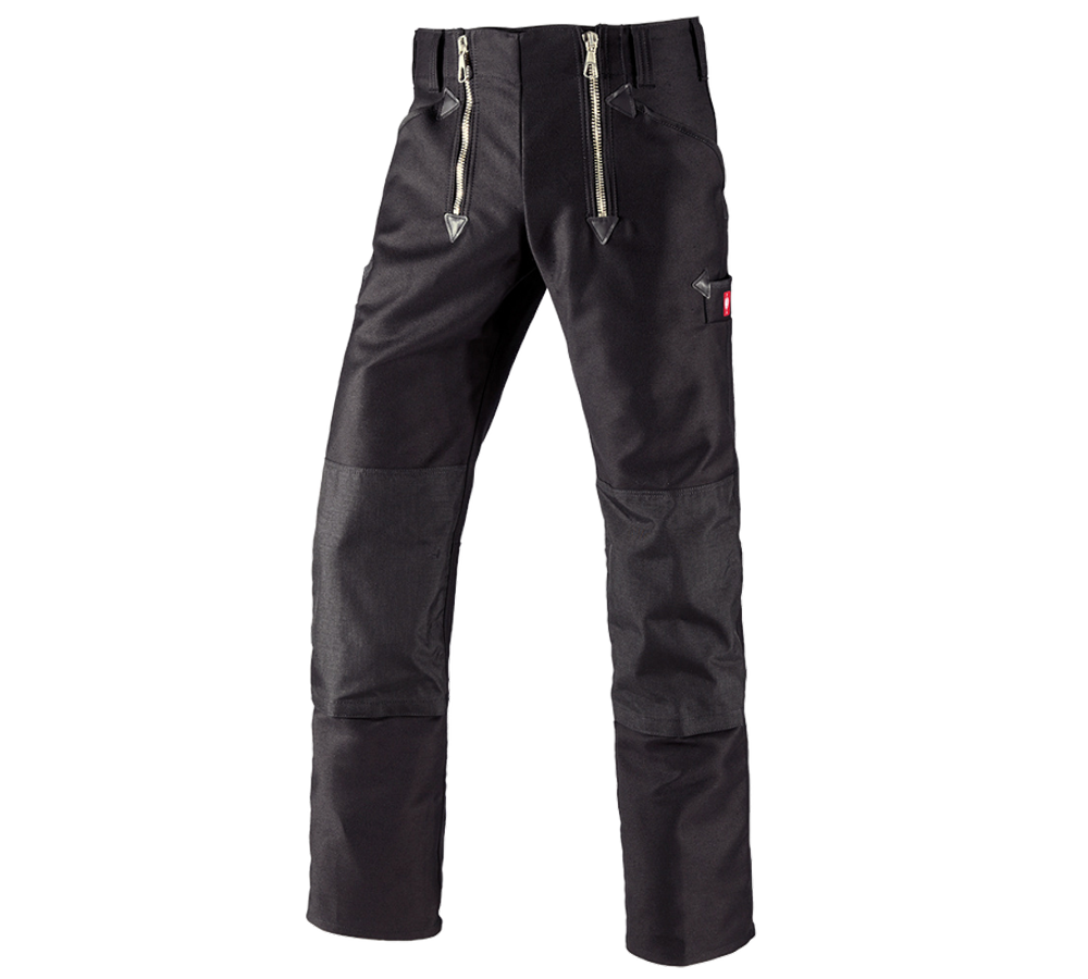 Pracovní kalhoty: e.s. Cechovní kalhoty Cordura Super se strečem + černá