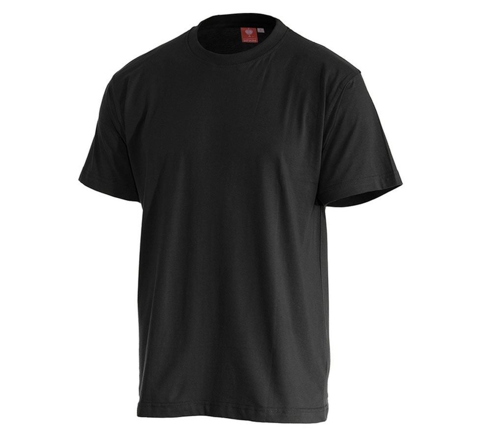 Trička, svetry & košile: e.s. Tričko cotton + černá