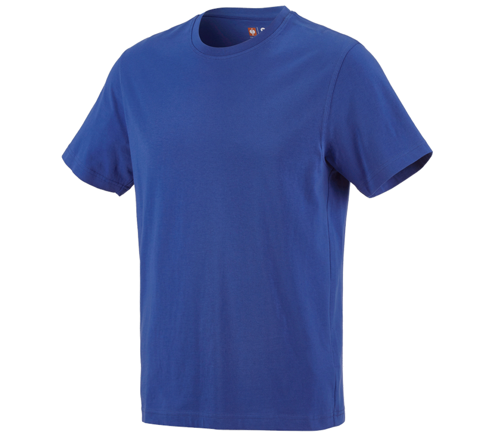 Trička, svetry & košile: e.s. Tričko cotton + modrá chrpa