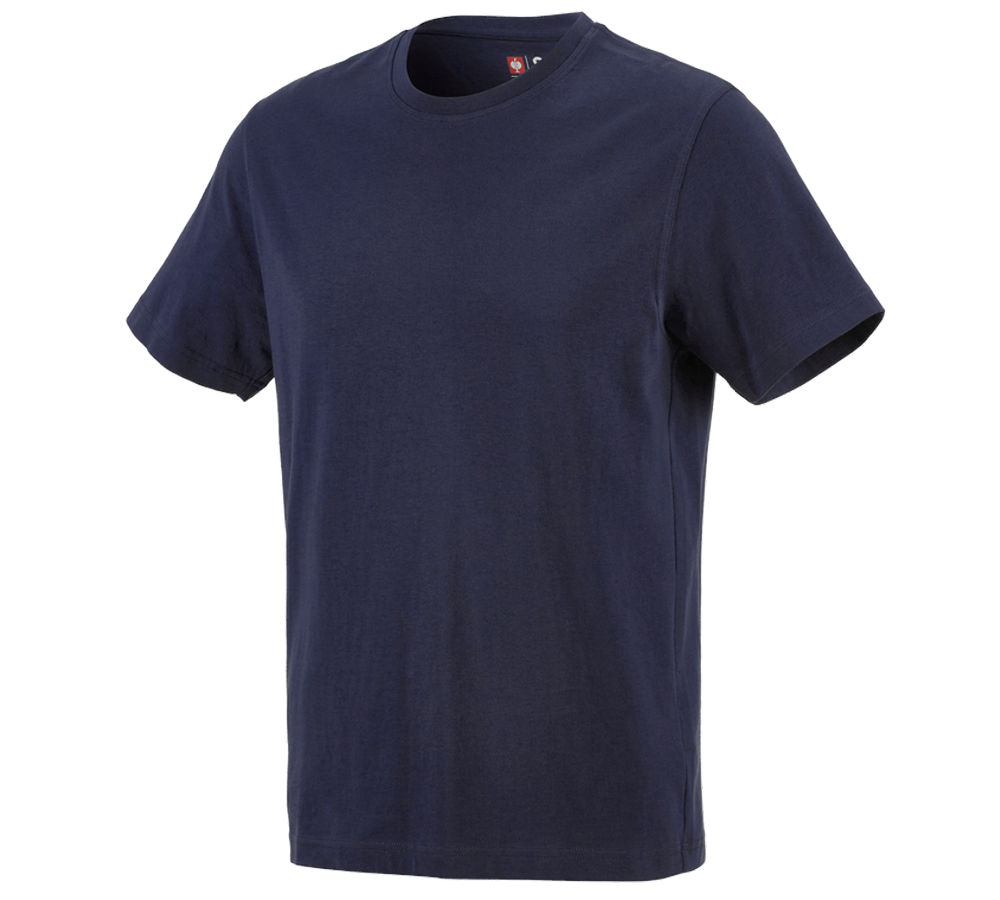 Trička, svetry & košile: e.s. Tričko cotton + tmavomodrá