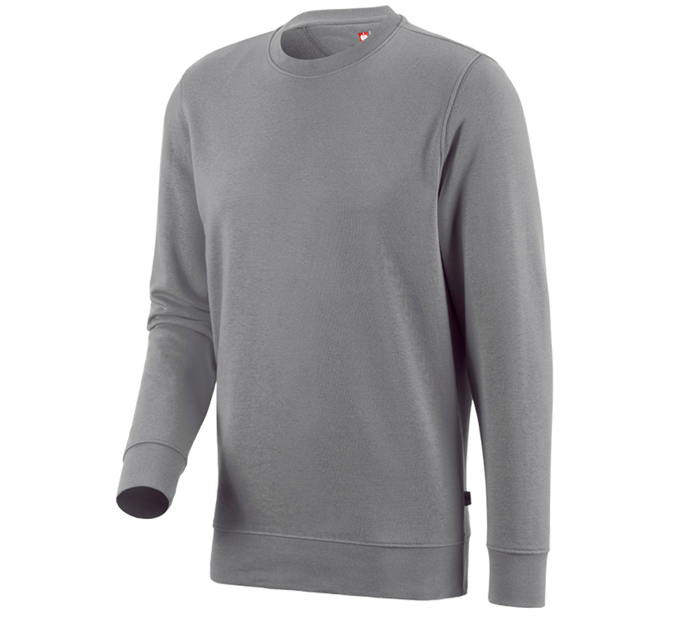 Trička, svetry & košile: e.s. Mikina poly cotton + platinová