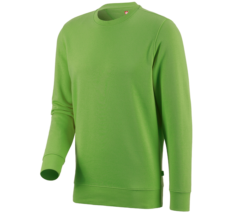 Trička, svetry & košile: e.s. Mikina poly cotton + mořská zelená