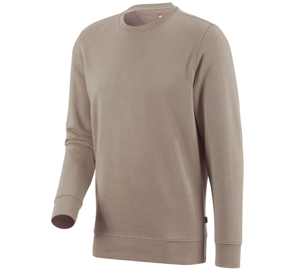 Trička, svetry & košile: e.s. Mikina poly cotton + jíl