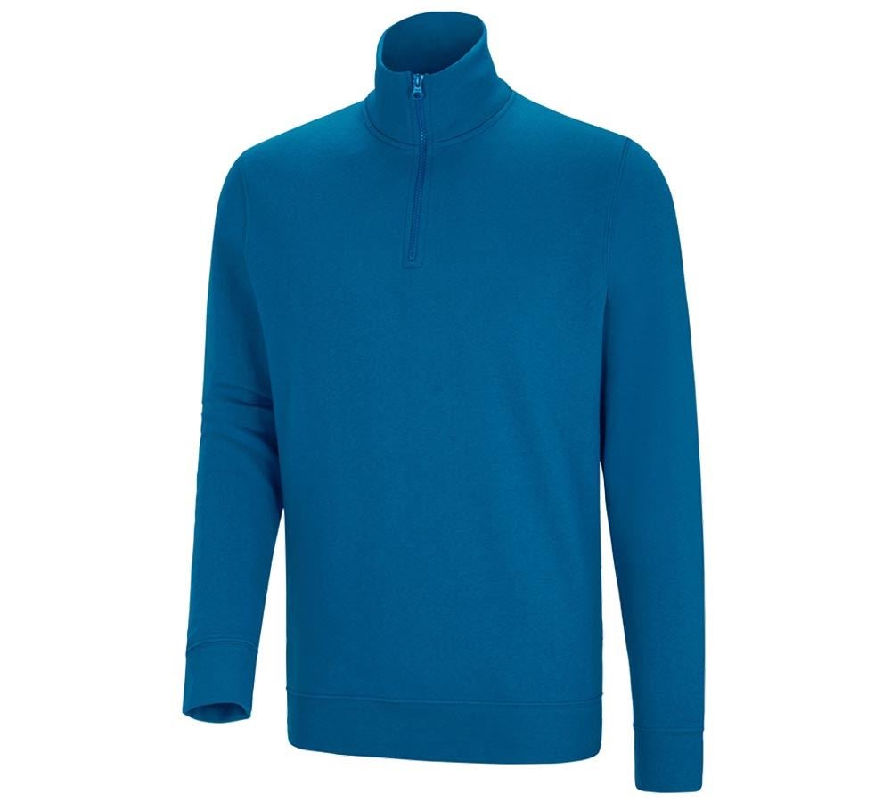 Trička, svetry & košile: e.s. ZIP-Mikina poly cotton + atol
