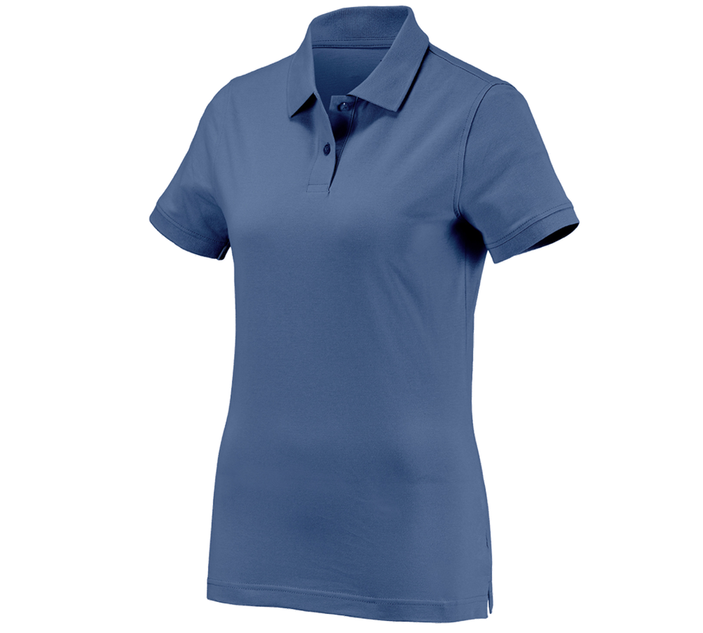 Trička | Svetry | Košile: e.s. Polo-Tričko cotton, dámské + kobalt