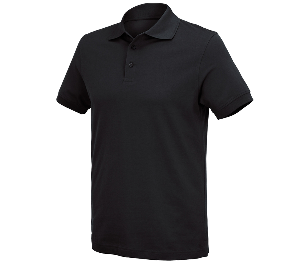 Trička, svetry & košile: e.s. Polo-Tričko cotton Deluxe + černá
